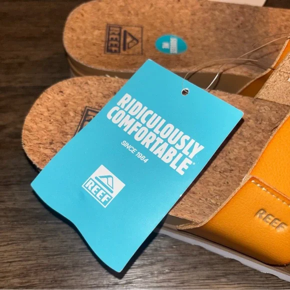 Reef Cushion Vista Hi Women's Sandals Natural NWT - Picture 10 of 14